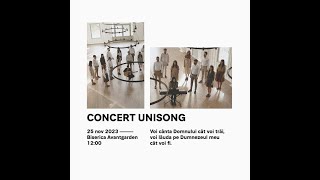 Concert  Grupul vocal UniSong [upl. by Laughton819]