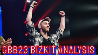 BIZKIT ANALYZES HIS SECOND GBB RUN [upl. by Boorer506]