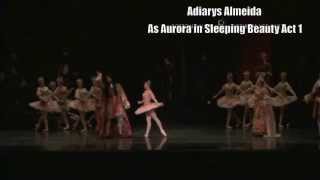 Adiarys Almeida Sleeping Beauty Act 1 Entrance amp Rose Adagio [upl. by Kciremed142]