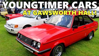 Everything to see from the 2024 Gawsworth Hall YOUNGTIMER car show  1970s cars onwards [upl. by Trout]