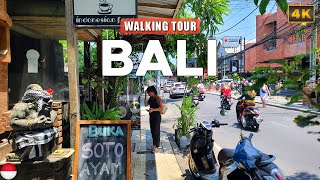 Bali INDONESIA  Seminyak Main Street Shopping Area in Kuta [upl. by Ecnarf744]