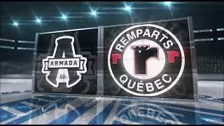 89 Blainville Boisbriand Armada 3 Quebec Remparts 4  18 10 23 [upl. by Eimarej]