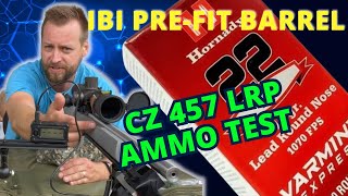 CZ 457 LRP  Hornady Varmint Express 22lr  50 yards [upl. by Esineg]