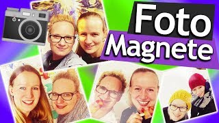 GESCHENKEIDEE mit Fotos  Süße Magnete für die Freundin  Adventskalender 19 DIY Inspiration 2018 [upl. by Malita]