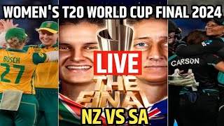 New Zealand vs South Africa Womens T20 World Cup Final 2024 NZ VS SA WOMENS T20 WORLD CUP FINAL [upl. by Nerrual]