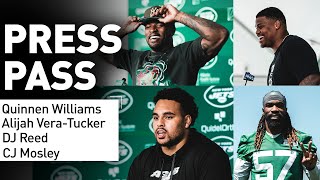 Quinnen Williams Reflects On Signing His New Extension  NY Jets Press Conferences [upl. by Torrie]