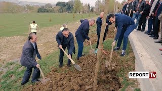 Report TV  Mbillen 150 pemë Veliaj Universiteti Bujqësor po transformohet [upl. by Berti645]