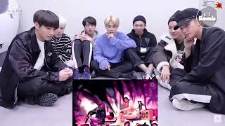 BTS reaction to BOOMBAYAH MV BLACKPINK [upl. by Anitteb]