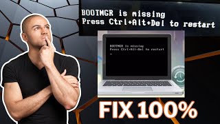 How to fix BOOTMGR is missing Press CtrlAltDel to restart Press ctrlaltdel to restartcs tech [upl. by Creighton948]