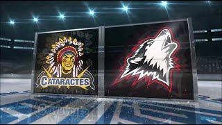 32 Shawinigan Cataractes 5 Rouyn Noranda Huskies 4  30 09 2023 [upl. by Ididn]