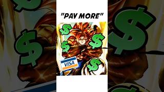 More Money More LuckDragon Ball Legends shorts [upl. by Lusar]