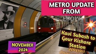 KOLKATA METRO RAIL UPDATE 2024 [upl. by Tiphany]