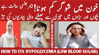 Hypoglycemia Symptoms In Urdu  Hypoglycemia Treatment What Is Insulin Resistance Listen Your Bod [upl. by Basile59]