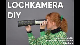 Von der Chipsdose zur Lochkamera Wir bauen eine Camera Obscura [upl. by Matuag]