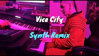 Vice City Theme SYNTHWAVE Remix [upl. by Analah]