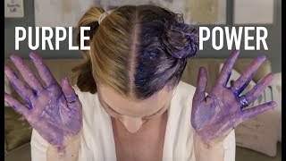 PURPLE SHAMPOO Brassy Hair BEFORE amp AFTER  skip2mylou [upl. by Aaronson]