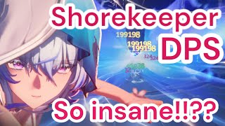 Shorekeeper DPS vs Hazard tower F1  Wuthering Waves 13 [upl. by Medora]