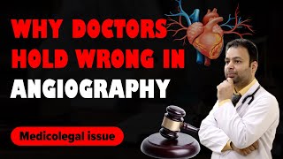 what wrong happened during angio why doctors held negligent medicolegal case by law and doctor [upl. by Bourke]