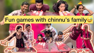 Chirich oru vazhi aayi😂  chinnunte familyde koode fun game tasks [upl. by Queridas343]