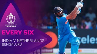 Every Six in Indias 410  CWC 2023 [upl. by Scales]