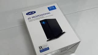 Lacie d2 Professional 8TB Review 開箱 [upl. by Aitat493]