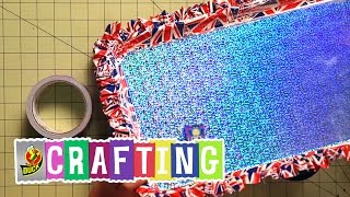 How to Craft a Duct Tape Magnetic Message Board [upl. by Karlens]