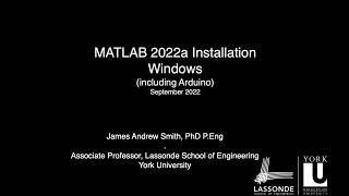 Matlab Installation on Windows R2022a with Arduino [upl. by Byrann996]