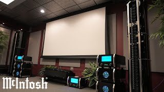 McIntosh Factory 964 Dolby Atmos Home Theater Tour [upl. by Pattin]