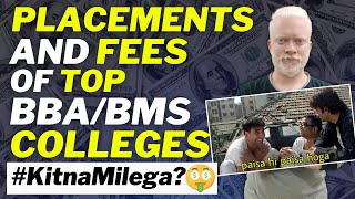 Placements and Fees of Top BBABMS Colleges  KitnaMilega [upl. by Sussman470]