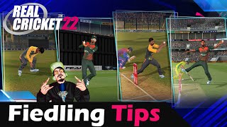 EP03 Real Cricket 22 Fielding Tips and Tricks II RC22 MasterClass [upl. by Anneirda]