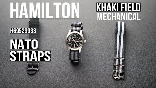 Hamilton Khaki Field Mechanical H69529933  Strap options  Part 2 [upl. by Llednew937]