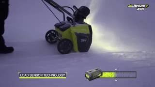 Ryobi 36V Brushless Snow Thrower  RST36B51 [upl. by Stringer]