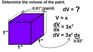 Calculus  Word Problems with Differentials 2 of 4 [upl. by Gentilis322]