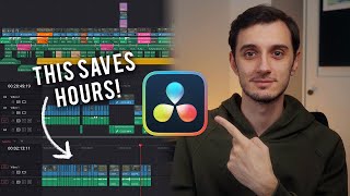 These Editing Tips Will Save You HOURS in Resolve [upl. by Adolpho]