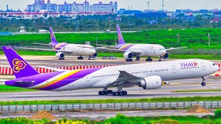 3 HOURS of Plane Spotting at Bangkok Suvarnabhumi Airport BKK  4K Aircraft Landings amp Takeoffs [upl. by Serene]