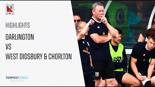 Highlights West Didsbury amp Chorlton 12 Darlington  FA Cup 2nd Qualifying Round [upl. by Vipul]