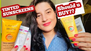 5 Affordable Tinted Sunscreens  Physical and Chemical for all skin types Rachna Jintaa [upl. by Nevar624]