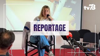 JO 2024  Mathilde Gros en piste pour l’or [upl. by Yttisahc]