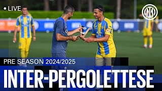 🔴 LIVE  INTER  PERGOLETTESE  PRESEASON FRIENDLY MATCH 20242025 ⚫🔵 [upl. by Cadal31]