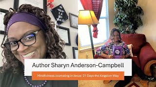 Sharyn AndersonCampbells Mindfulness Journaling in Jesus Book Trailer featuring the Kingdom Way [upl. by Nigle]