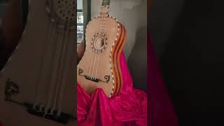 Baroque Guitar c1750 and Mandolin by Carlo Guadagnini 1794  Museo della Musica Venice  shorts [upl. by Shu]