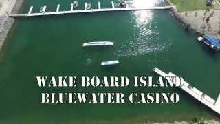 WAKEBOARD ISLAND BLUEWATER CASINO PARKER AZ [upl. by Aihk]