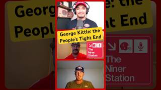 George Kittle the people’s tight end shined on National Tight End day 49ers niners kittle nfl [upl. by Katey]