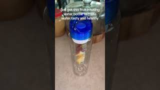 Trying A Fruit Infusing Water Bottle Do You Want One [upl. by Nessa715]