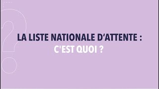 La liste nationale dattente de greffe  on vous explique [upl. by Namad875]