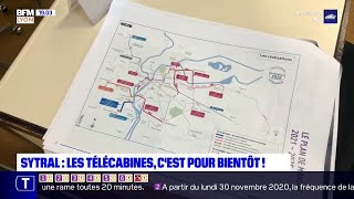 Sytral  les télécabines cest pour bientôt [upl. by Oremo]