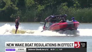 New Wake boating Regulations in effect [upl. by Kirat]