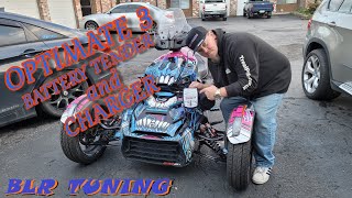 OPTIMATE 3 battery tender  charger SHOWN ON CANAM RYKER [upl. by Ferneau]