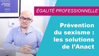 Egalité professionnelle et prévention du sexisme  les solutions du réseau AnactAract pour agir [upl. by Theodoric]