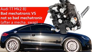 Bad mechatronic VS good mechatronic in an Audi TT Mk2 8J  back to back comparison [upl. by Martelle779]